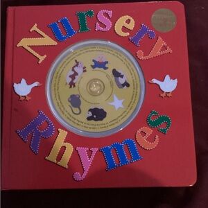 Nursery Rhymes Red Book with CD